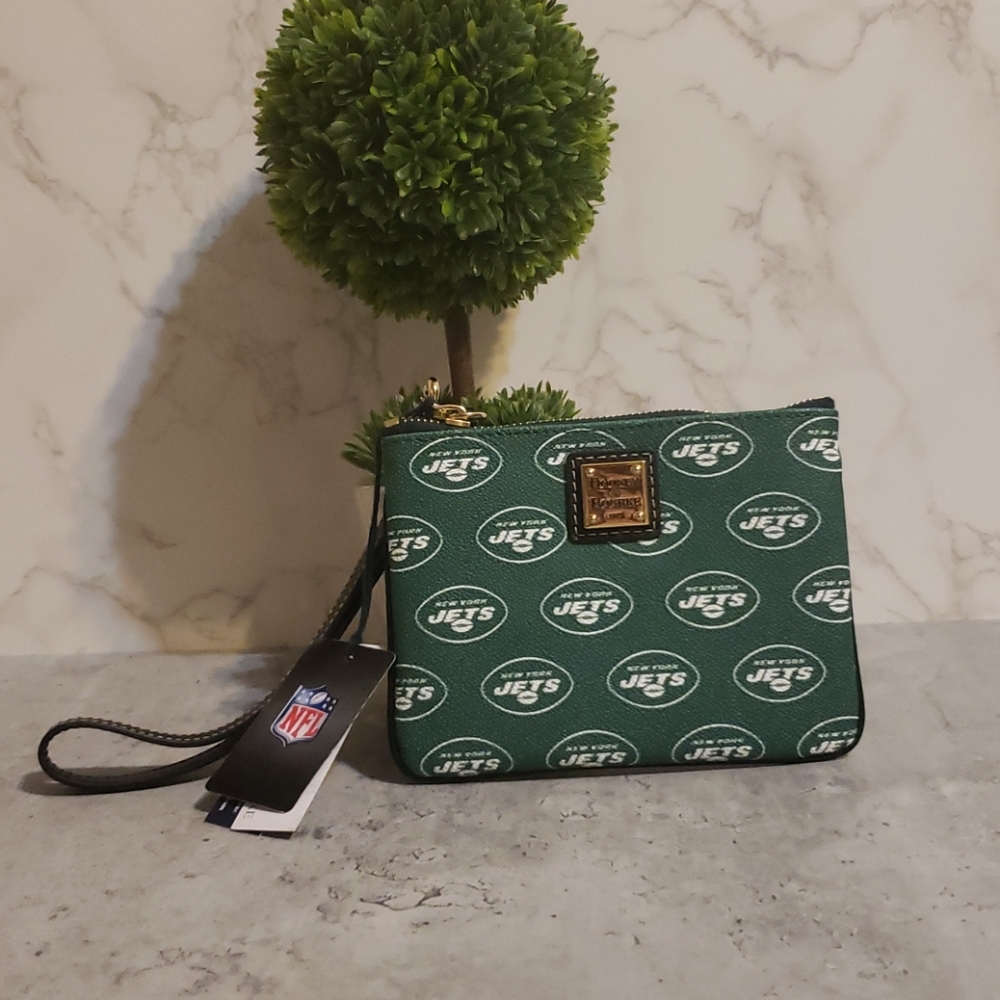 Dooney Bourke NFL JETS Wristlet